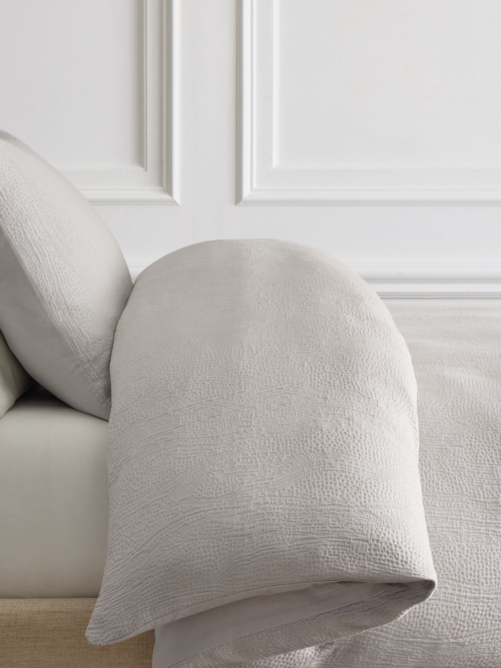 West Elm Silky TENCEL & Cotton Matelasse Duvet Cover